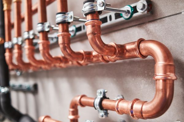Copper Plumbing Installation in Columbia