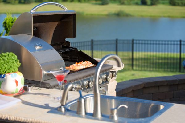 Outdoor Kitchen Plumbing in Columbia