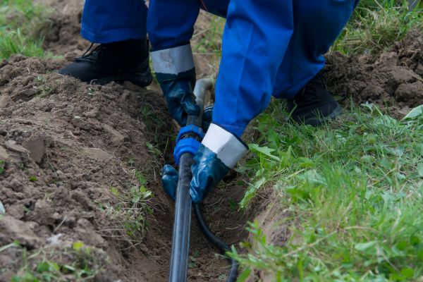 Water Line Installation in Columbia
