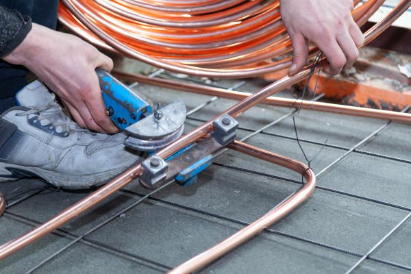 Copper Piping Installation in Columbia